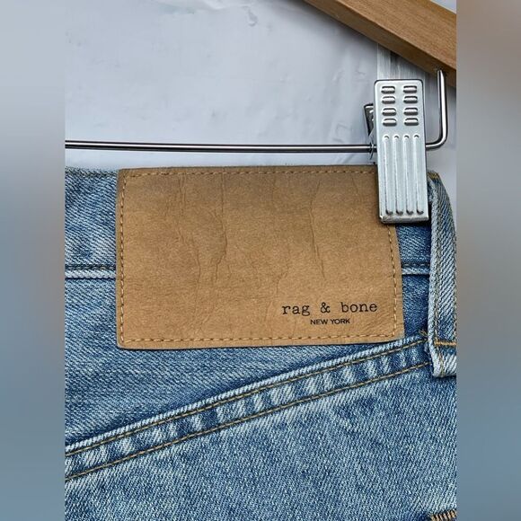 Rag & Bone button fly tapered jeans size 23 - Picture 8 of 12